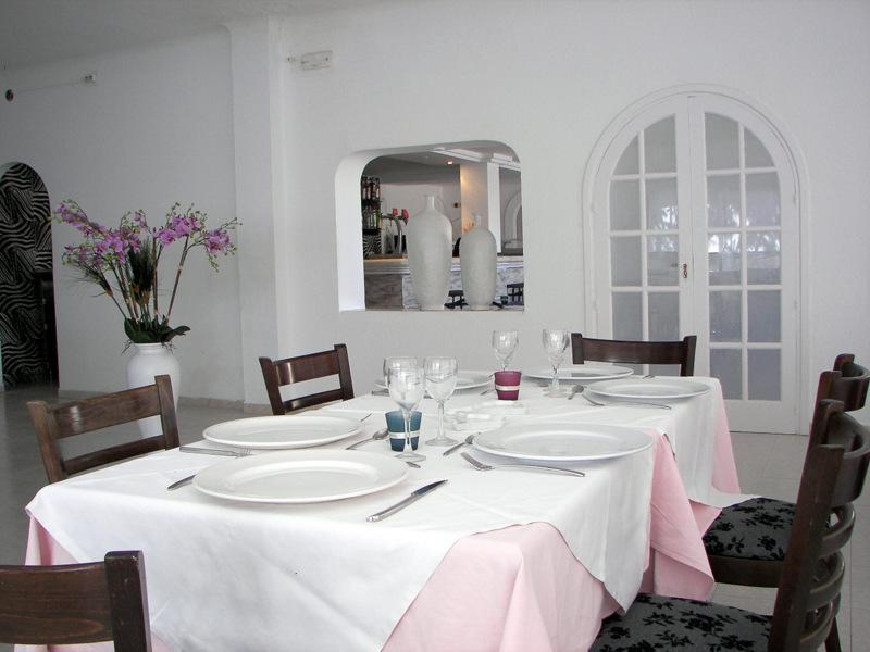 Es Cana Hostal Los Pinos מסעדה תמונה
